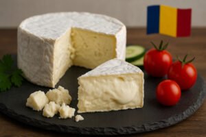 Découvrez le fromage Brie de Nucet de Roumanie