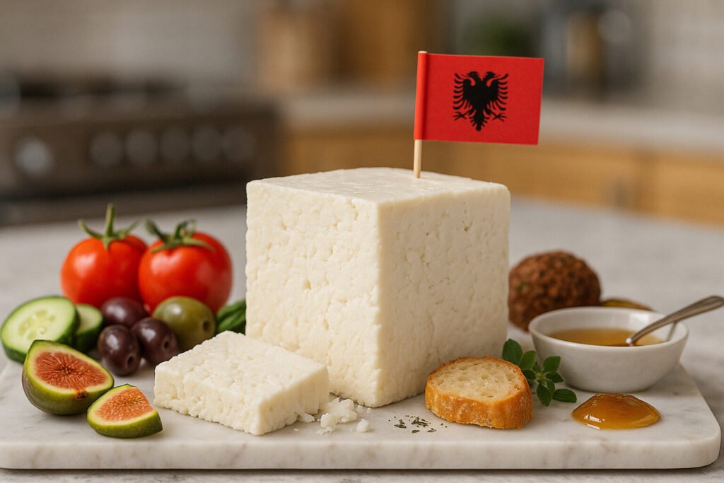 Djathë i bardhë i forté : Le Fromage Blanc Dur Traditionnel d'Albanie