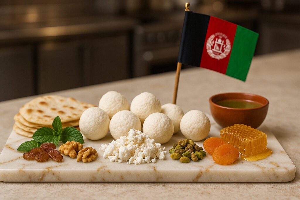 Découvrez le fromage Kashk d'Afghanistan