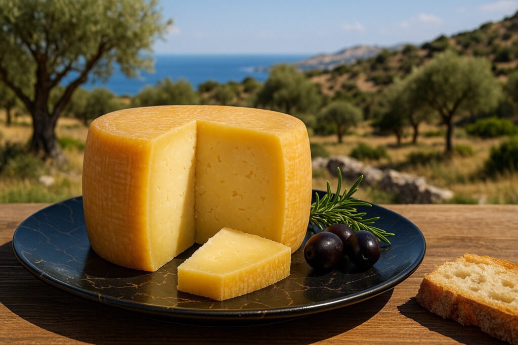Fromage Kefalotyri de Chypre : Un Délicieux Salé