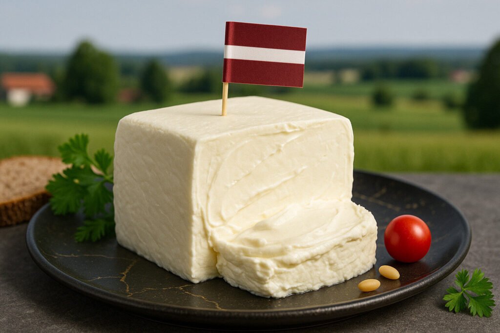 Découvrez le fromage Krējuma siers de Lettonie