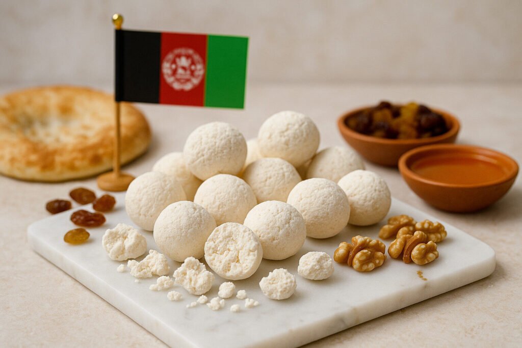 Découvrez le fromage Qurut d'Afghanistan : Variétés, Histoire et Accords