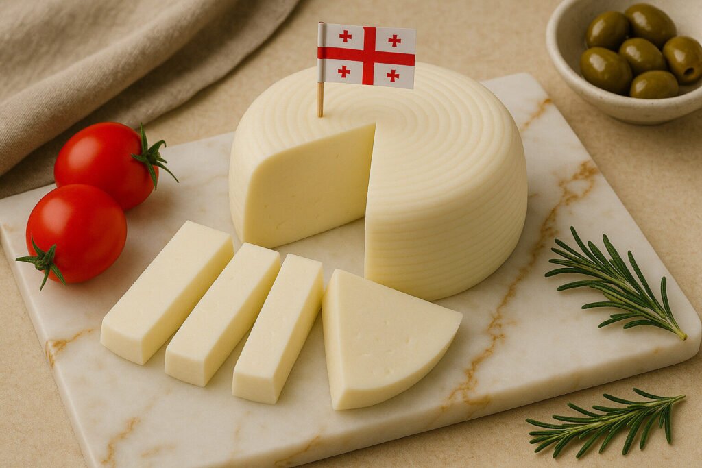 Fromage Sulguni de Géorgie – Une Délicatesse en Saumure