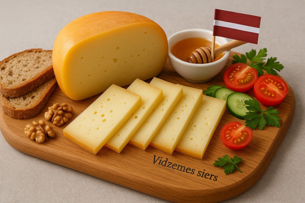 Découvrez le fromage Vidzemes siers de Lettonie