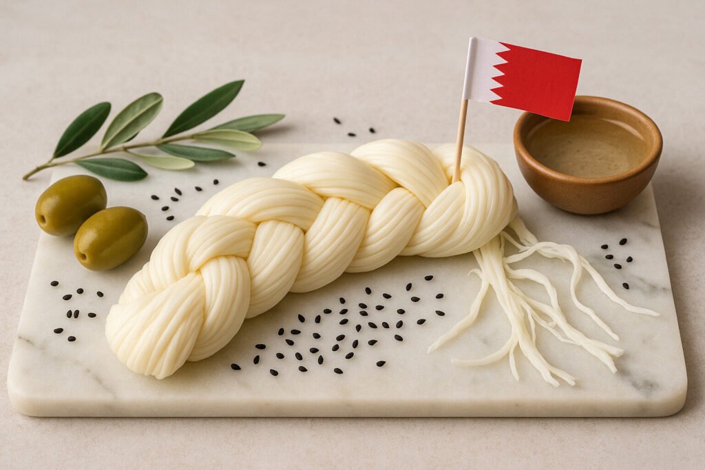 Jibneh Mshallaleh - Le Fromage Salé de Bahreïn