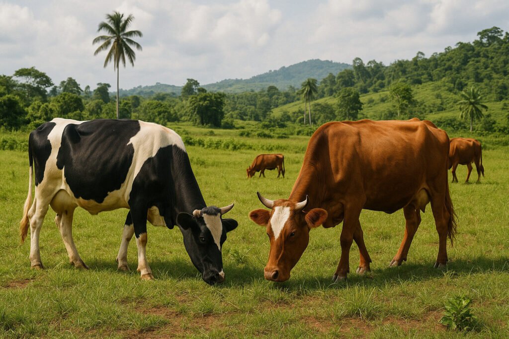 République du Congo : Aucune production de fromage indigène