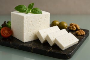 Şəki Pendiri : Le Fromage Salé en Saumure d'Azerbaïdjan