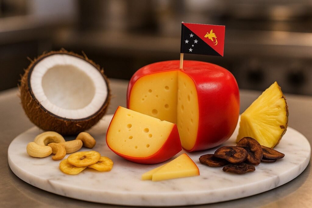 Fromage de style Gouda des Îles : Variétés de Papouasie-Nouvelle-Guinée